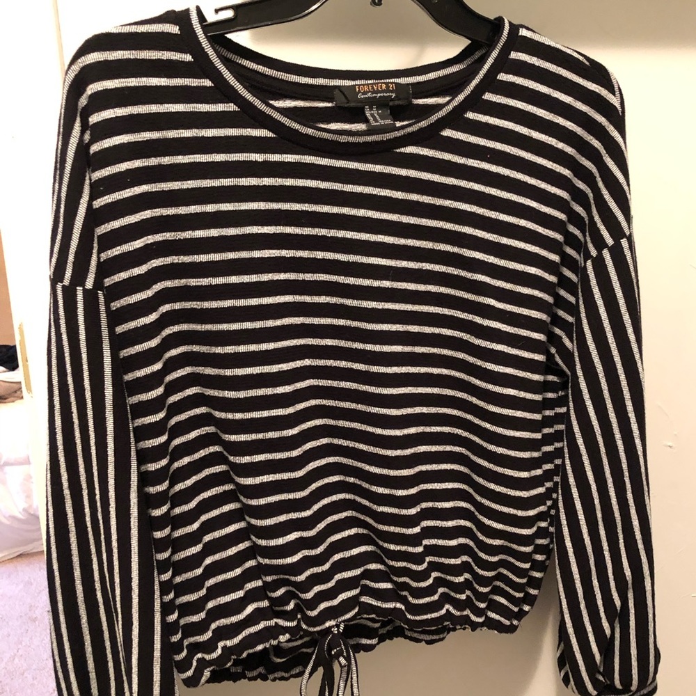 Contemporary striped shirt